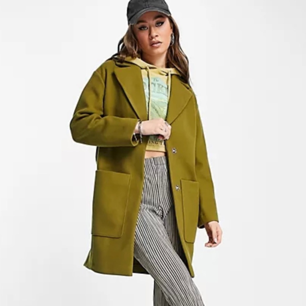 TOPSHOP car coat